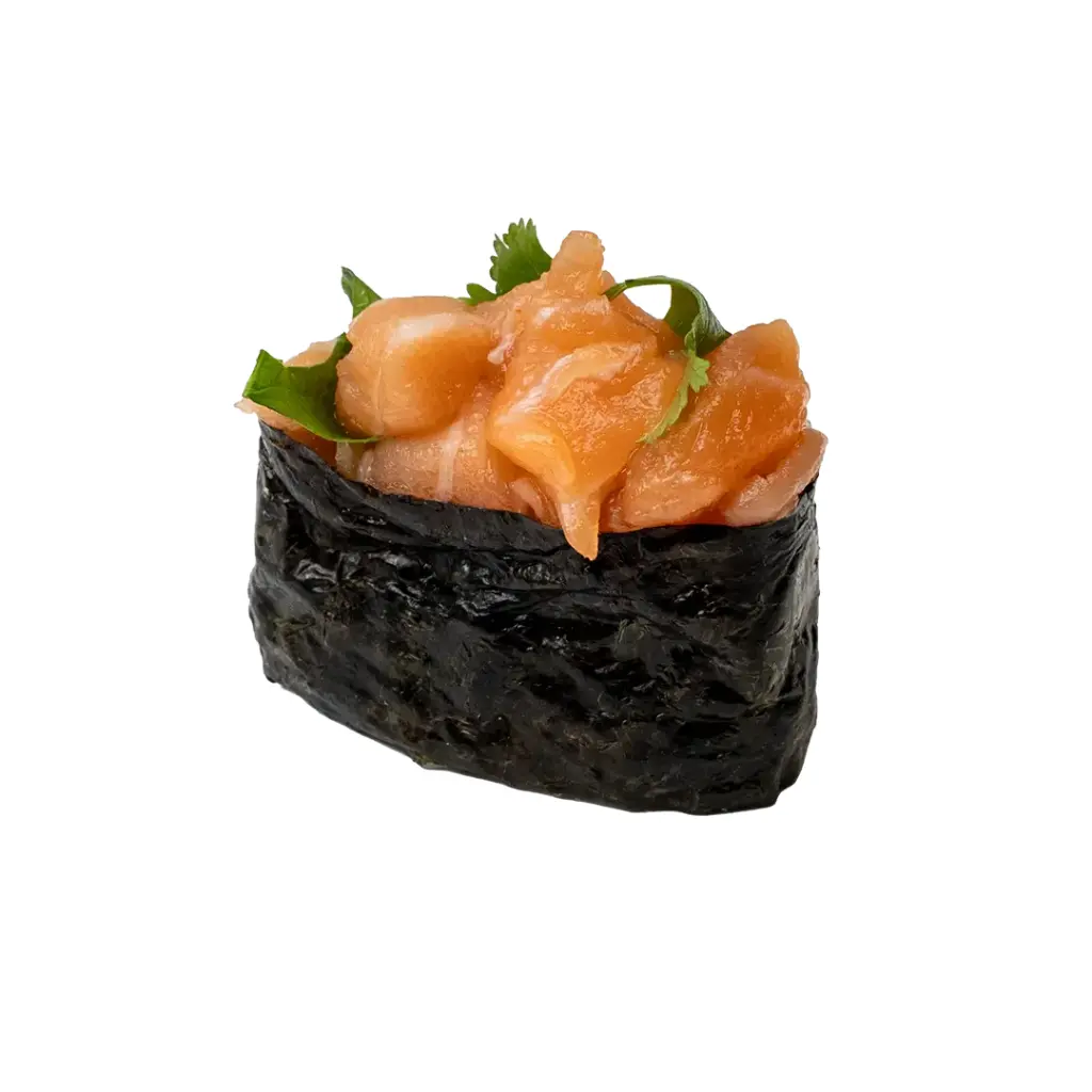 Tartare de deux saumons au gingembre