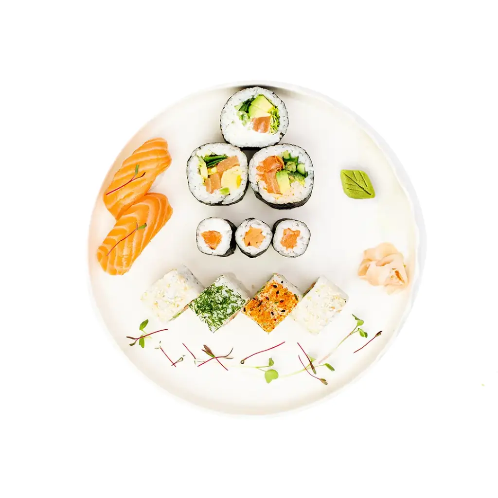 Origamix 12 pièces saumon