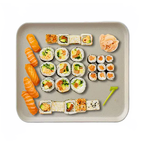 Origamix 32 pièces saumon