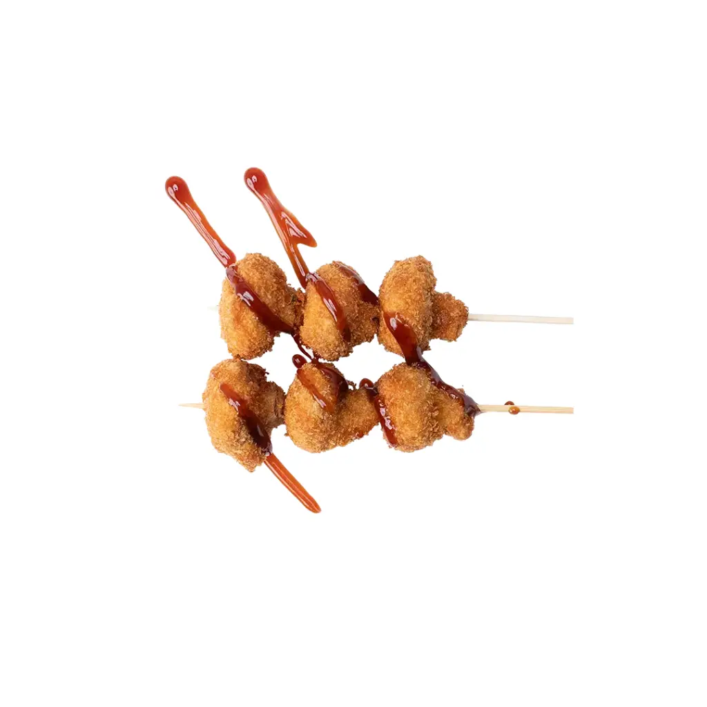 Kushikatsu champignons blancs
